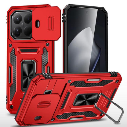 Armor PC Hybrid TPU Camera Shield Phone Case, For Xiaomi 17 Pro Max, For Xiaomi 17 Pro, For Xiaomi 17, For Xiaomi 15T Pro, For Xiaomi 15T, For Xiaomi 14T Pro, For Xiaomi 14T