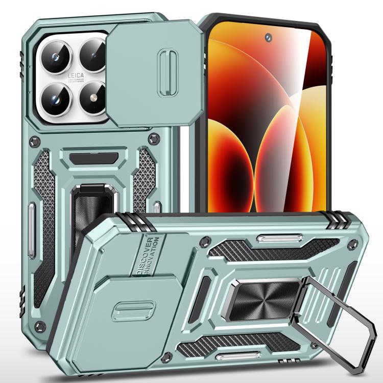 Armor PC Hybrid TPU Camera Shield Phone Case, For Xiaomi 17 Pro Max, For Xiaomi 17 Pro, For Xiaomi 17, For Xiaomi 15T Pro, For Xiaomi 15T, For Xiaomi 14T Pro, For Xiaomi 14T