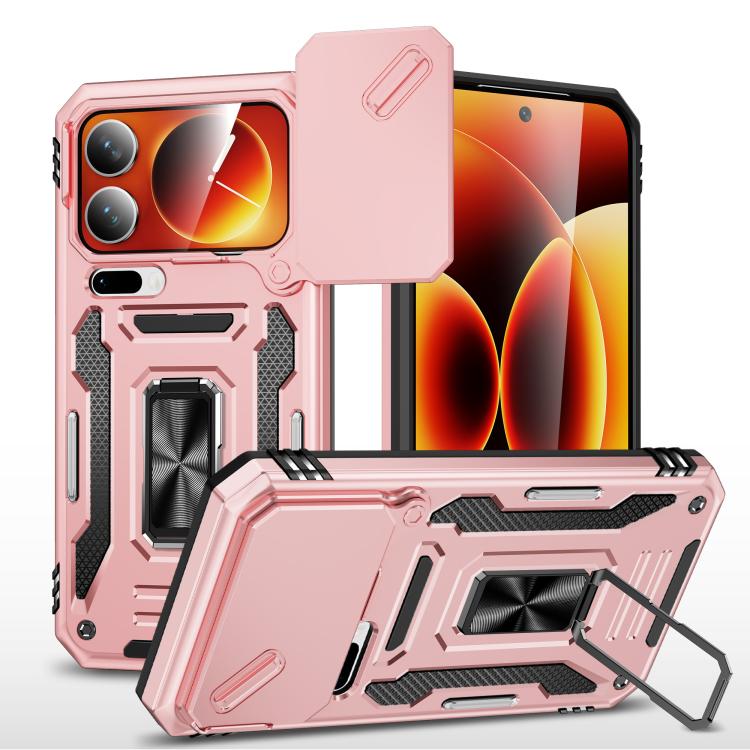 Armor PC Hybrid TPU Camera Shield Phone Case, For Xiaomi 17 Pro Max, For Xiaomi 17 Pro, For Xiaomi 17, For Xiaomi 15T Pro, For Xiaomi 15T, For Xiaomi 14T Pro, For Xiaomi 14T