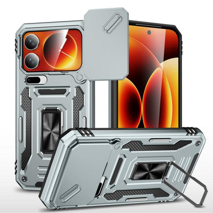 Armor PC Hybrid TPU Camera Shield Phone Case, For Xiaomi 17 Pro Max, For Xiaomi 17 Pro, For Xiaomi 17, For Xiaomi 15T Pro, For Xiaomi 15T, For Xiaomi 14T Pro, For Xiaomi 14T