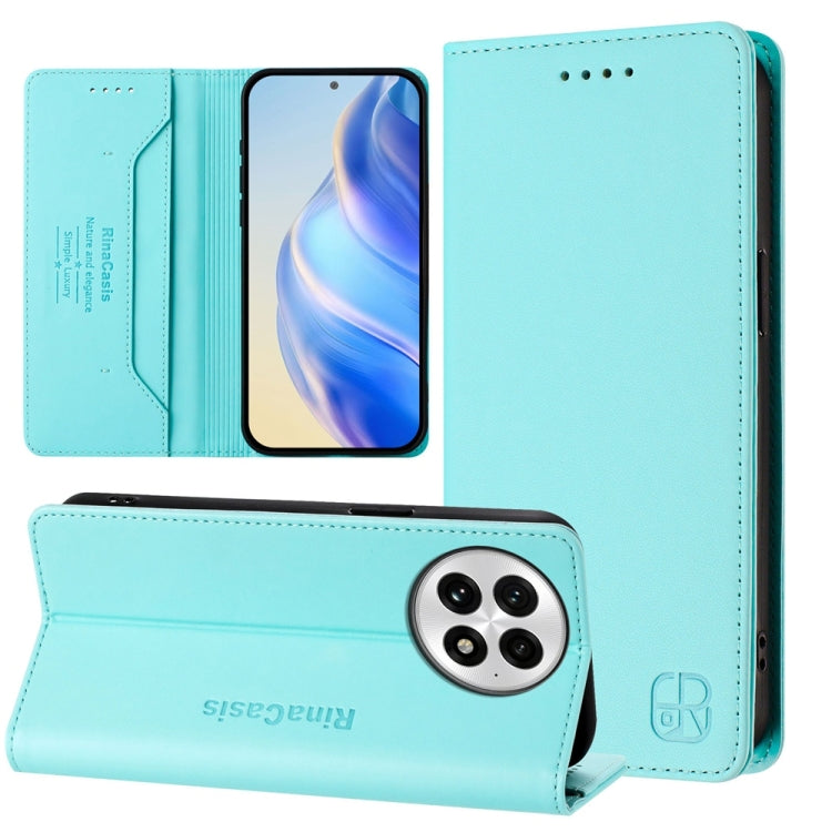 RC01 Dual-Folded Magnetic Suction RFID Leather Phone Case, For OnePlus Turbo 6X Pro 5G, For OnePlus Turbo 6 / 6V 5G, For OnePlus Ace 5 Ultra, For OnePlus Ace 5 Racing, For OnePlus 13R / Ace 5 / Ace 5 Pro, For OnePlus 13, For OnePlus Nord 4             ...