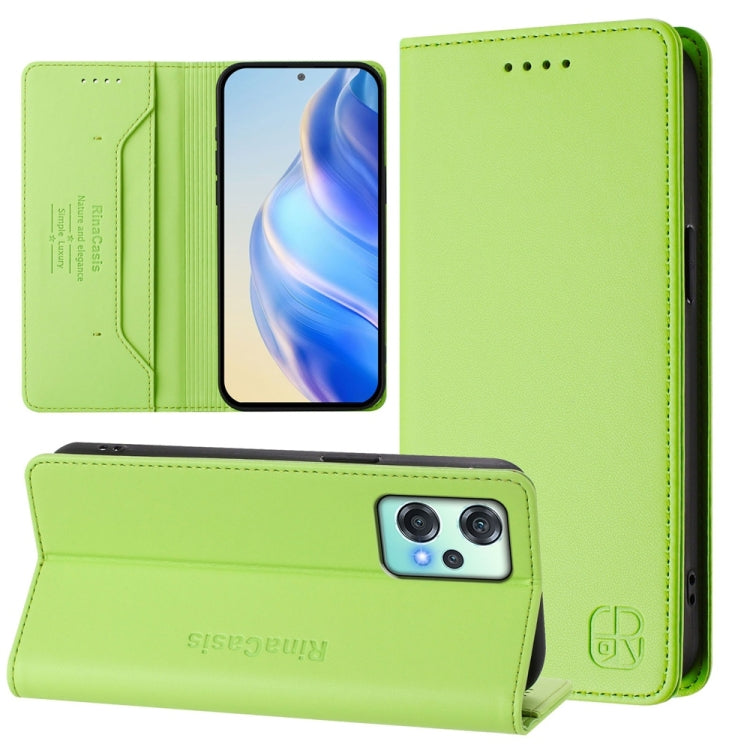 RC01 Dual-Folded Magnetic Suction RFID Leather Phone Case, For OnePlus Turbo 6X Pro 5G, For OnePlus Turbo 6 / 6V 5G, For OnePlus Ace 5 Ultra, For OnePlus Ace 5 Racing, For OnePlus 13R / Ace 5 / Ace 5 Pro, For OnePlus 13, For OnePlus Nord 4             ...