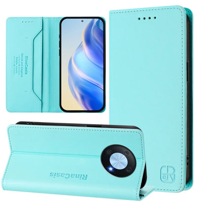 RC01 Dual-Folded Magnetic Suction RFID Leather Phone Case, For Huawei nova 12s Global, For Huawei Pura 70, For Huawei Mate 60 Pro / Mate 60 Pro+, For Huawei Mate 60, For Huawei P60 Art, For Huawei P60 / P60 Pro, For Huawei Enjoy 50 Pro / nova Y90      ...