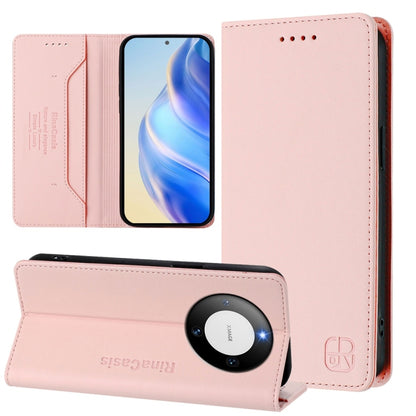 RC01 Dual-Folded Magnetic Suction RFID Leather Phone Case, For Huawei nova 12s Global, For Huawei Pura 70, For Huawei Mate 60 Pro / Mate 60 Pro+, For Huawei Mate 60, For Huawei P60 Art, For Huawei P60 / P60 Pro, For Huawei Enjoy 50 Pro / nova Y90      ...