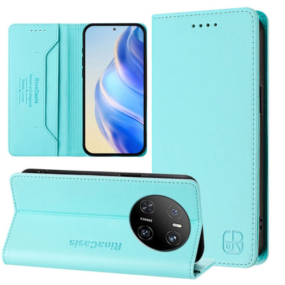 RC01 Dual-Folded Magnetic Suction RFID Leather Phone Case, For Huawei nova 16z / 15 / 14, For Huawei nova 16, For Huawei Pura 90 Pro Max 5G, For Huawei Pura 90 Pro 5G, For Huawei Mate 70 Air 5G, For Huawei Mate 70 Pro, For Huawei Mate 70               ...