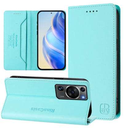 RC01 Dual-Folded Magnetic Suction RFID Leather Phone Case, For Huawei nova 12s Global, For Huawei Pura 70, For Huawei Mate 60 Pro / Mate 60 Pro+, For Huawei Mate 60, For Huawei P60 Art, For Huawei P60 / P60 Pro, For Huawei Enjoy 50 Pro / nova Y90      ...