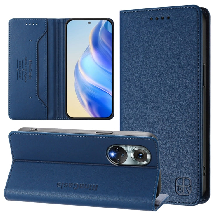 RC01 Dual-Folded Magnetic Suction RFID Leather Phone Case, For Huawei nova 12s Global, For Huawei Pura 70, For Huawei Mate 60 Pro / Mate 60 Pro+, For Huawei Mate 60, For Huawei P60 Art, For Huawei P60 / P60 Pro, For Huawei Enjoy 50 Pro / nova Y90      ...