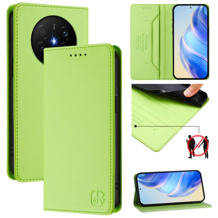 RC01 Dual-Folded Magnetic Suction RFID Leather Phone Case, For Huawei nova 16z / 15 / 14, For Huawei nova 16, For Huawei Pura 90 Pro Max 5G, For Huawei Pura 90 Pro 5G, For Huawei Mate 70 Air 5G, For Huawei Mate 70 Pro, For Huawei Mate 70               ...