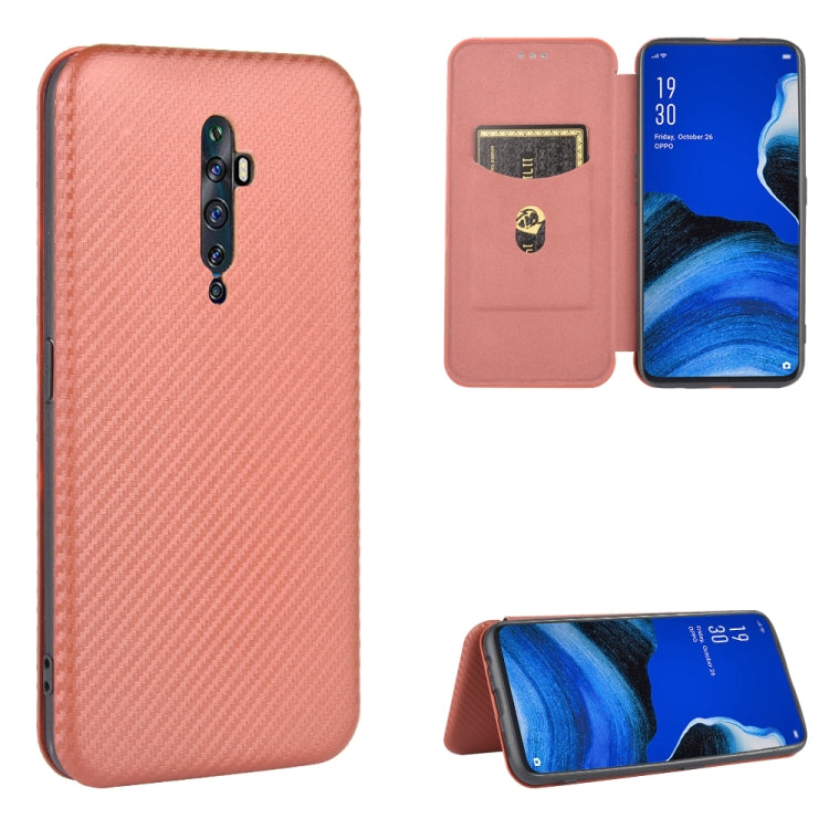 Pink carbon fiber texture magnetic flip phone case with card slot and stand view
