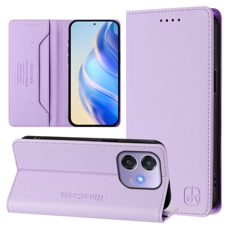 RC01 Dual-Folded Magnetic Suction RFID Leather Phone Case, For OPPO Reno14 Pro 5G Global, For OPPO Reno14 5G Global, For OPPO A5 Pro 5G Global, For OPPO A5 Pro China, For OPPO Find X8, For OPPO A3x 5G / 4G / A3 5G / 4G, For OPPO A80 5G EU / K12x 5G    ...