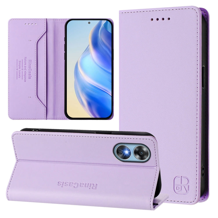RC01 Dual-Folded Magnetic Suction RFID Leather Phone Case, For OPPO A98 5G / F23 5G India, For OPPO Find X8 Pro, For OPPO A78 5G / A1x 5G, For OPPO Reno8 T 4G, For OPPO Find X6 Pro, For OPPO Find X6, For OPPO A1 Pro 5G / Reno8 T 5G Global              ...