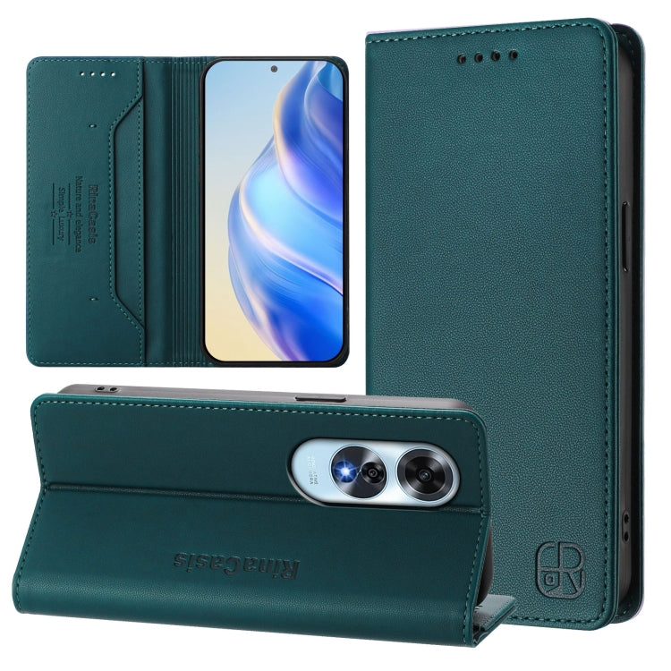 RC01 Dual-Folded Magnetic Suction RFID Leather Phone Case, For OPPO A2 Pro 5G / F27 Pro 5G, For OPPO A60 4G Global, For OPPO A3 Pro 5G Global, For OPPO Reno11 F 5G Global, For OPPO Find X7, For OPPO Reno11 5G Global, For OPPO Reno11 Pro 5G Global      ...