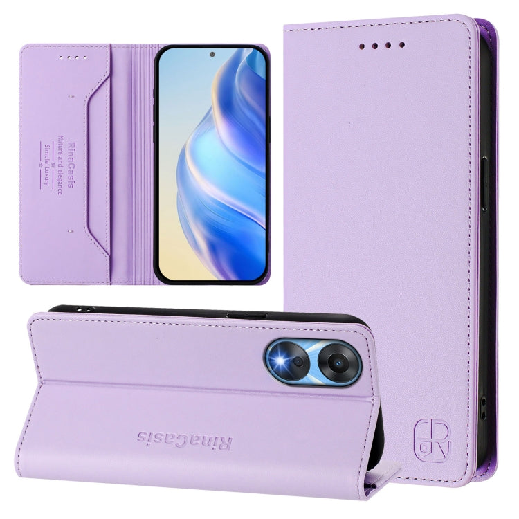 RC01 Dual-Folded Magnetic Suction RFID Leather Phone Case, For OPPO A98 5G / F23 5G India, For OPPO Find X8 Pro, For OPPO A78 5G / A1x 5G, For OPPO Reno8 T 4G, For OPPO Find X6 Pro, For OPPO Find X6, For OPPO A1 Pro 5G / Reno8 T 5G Global              ...