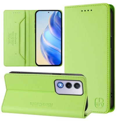 RC01 Dual-Folded Magnetic Suction RFID Leather Phone Case, For OPPO Reno14 Pro 5G Global, For OPPO Reno14 5G Global, For OPPO A5 Pro 5G Global, For OPPO A5 Pro China, For OPPO Find X8, For OPPO A3x 5G / 4G / A3 5G / 4G, For OPPO A80 5G EU / K12x 5G    ...