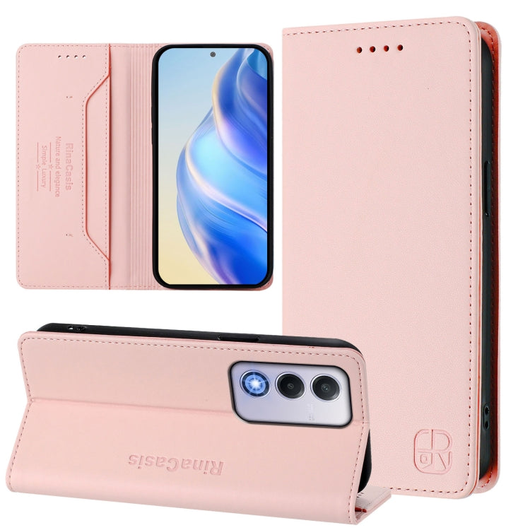 RC01 Dual-Folded Magnetic Suction RFID Leather Phone Case, For OPPO Reno14 Pro 5G Global, For OPPO Reno14 5G Global, For OPPO A5 Pro 5G Global, For OPPO A5 Pro China, For OPPO Find X8, For OPPO A3x 5G / 4G / A3 5G / 4G, For OPPO A80 5G EU / K12x 5G    ...
