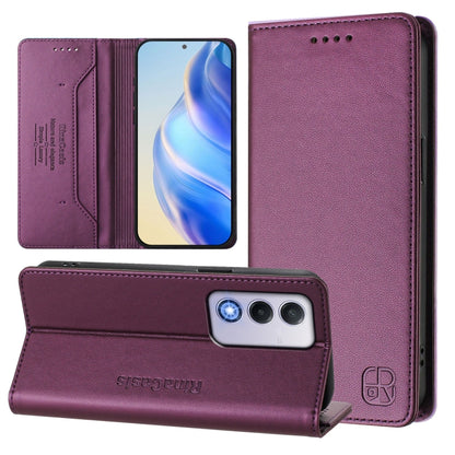 RC01 Dual-Folded Magnetic Suction RFID Leather Phone Case, For OPPO Reno14 Pro 5G Global, For OPPO Reno14 5G Global, For OPPO A5 Pro 5G Global, For OPPO A5 Pro China, For OPPO Find X8, For OPPO A3x 5G / 4G / A3 5G / 4G, For OPPO A80 5G EU / K12x 5G    ...