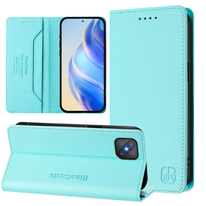 RC01 Dual-Folded Magnetic Suction RFID Leather Phone Case, For OPPO Reno5 5G / 4G / Find X3 Lite, For OPPO F19 Pro, For OPPO A72 / A52 / A92 4G, For OPPO A92s 5G, For OPPO A79 5G Global