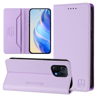 RC01 Dual-Folded Magnetic Suction RFID Leather Phone Case, For OPPO Reno8 Pro 5G Global, For OPPO Reno8 5G, For OPPO A36 4G / A76 4G / A96 4G / K10 4G, For OPPO Find X5 Pro, For OPPO Find X5, For OPPO Reno7 5G Global / Find X5 Lite                     ...