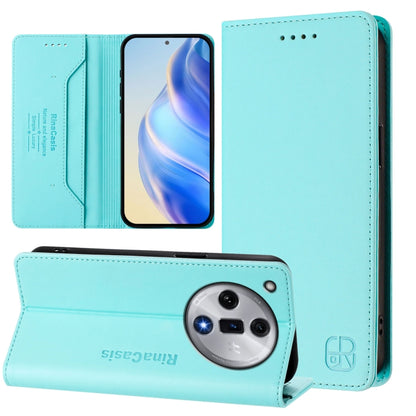 RC01 Dual-Folded Magnetic Suction RFID Leather Phone Case, For OPPO A2 Pro 5G / F27 Pro 5G, For OPPO A60 4G Global, For OPPO A3 Pro 5G Global, For OPPO Reno11 F 5G Global, For OPPO Find X7, For OPPO Reno11 5G Global, For OPPO Reno11 Pro 5G Global      ...
