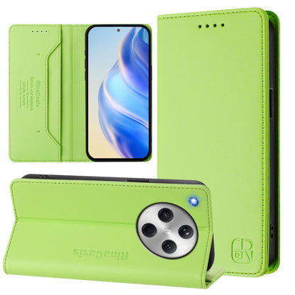 RC01 Dual-Folded Magnetic Suction RFID Leather Phone Case, For OPPO Reno14 Pro 5G Global, For OPPO Reno14 5G Global, For OPPO A5 Pro 5G Global, For OPPO A5 Pro China, For OPPO Find X8, For OPPO A3x 5G / 4G / A3 5G / 4G, For OPPO A80 5G EU / K12x 5G    ...
