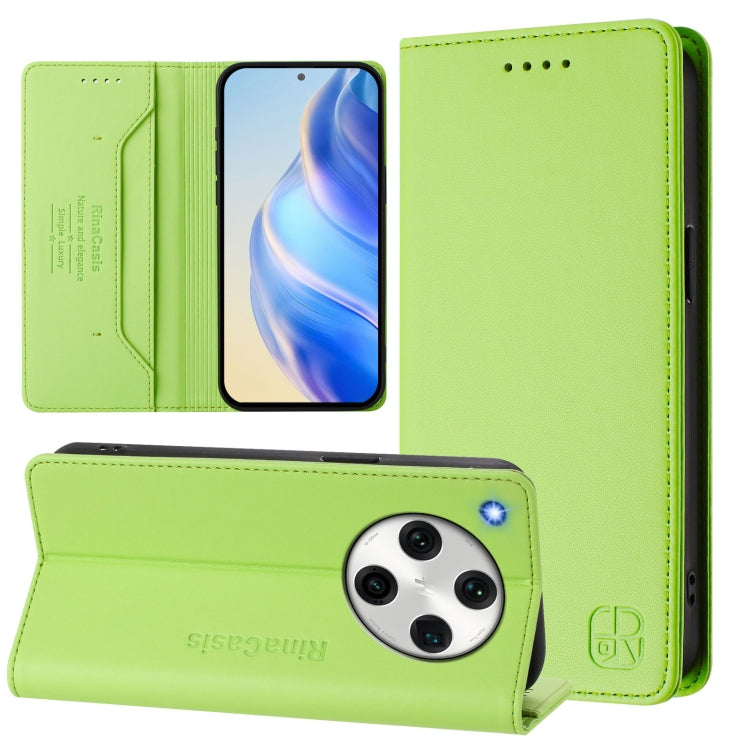 RC01 Dual-Folded Magnetic Suction RFID Leather Phone Case, For OPPO A98 5G / F23 5G India, For OPPO Find X8 Pro, For OPPO A78 5G / A1x 5G, For OPPO Reno8 T 4G, For OPPO Find X6 Pro, For OPPO Find X6, For OPPO A1 Pro 5G / Reno8 T 5G Global              ...