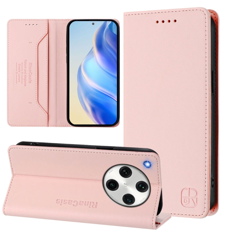 RC01 Dual-Folded Magnetic Suction RFID Leather Phone Case, For OPPO A98 5G / F23 5G India, For OPPO Find X8 Pro, For OPPO A78 5G / A1x 5G, For OPPO Reno8 T 4G, For OPPO Find X6 Pro, For OPPO Find X6, For OPPO A1 Pro 5G / Reno8 T 5G Global              ...