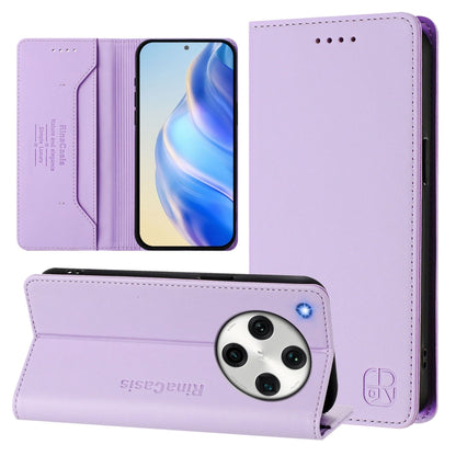 RC01 Dual-Folded Magnetic Suction RFID Leather Phone Case, For OPPO A98 5G / F23 5G India, For OPPO Find X8 Pro, For OPPO A78 5G / A1x 5G, For OPPO Reno8 T 4G, For OPPO Find X6 Pro, For OPPO Find X6, For OPPO A1 Pro 5G / Reno8 T 5G Global              ...