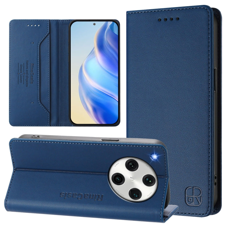 RC01 Dual-Folded Magnetic Suction RFID Leather Phone Case, For OPPO A98 5G / F23 5G India, For OPPO Find X8 Pro, For OPPO A78 5G / A1x 5G, For OPPO Reno8 T 4G, For OPPO Find X6 Pro, For OPPO Find X6, For OPPO A1 Pro 5G / Reno8 T 5G Global              ...