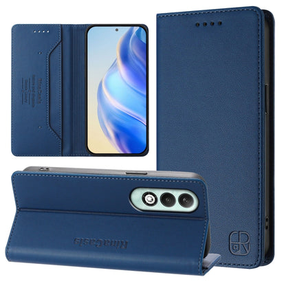RC01 Dual-Folded Magnetic Suction RFID Leather Phone Case, For OPPO Reno14 Pro 5G Global, For OPPO Reno14 5G Global, For OPPO A5 Pro 5G Global, For OPPO A5 Pro China, For OPPO Find X8, For OPPO A3x 5G / 4G / A3 5G / 4G, For OPPO A80 5G EU / K12x 5G    ...