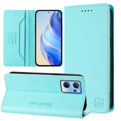 RC01 Dual-Folded Magnetic Suction RFID Leather Phone Case, For OPPO Reno8 Pro 5G Global, For OPPO Reno8 5G, For OPPO A36 4G / A76 4G / A96 4G / K10 4G, For OPPO Find X5 Pro, For OPPO Find X5, For OPPO Reno7 5G Global / Find X5 Lite                     ...