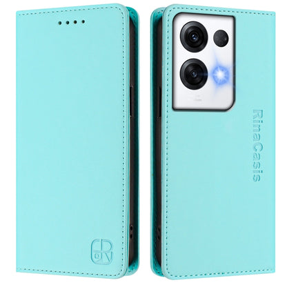 RC01 Dual-Folded Magnetic Suction RFID Leather Phone Case, For OPPO Reno8 Pro 5G Global, For OPPO Reno8 5G, For OPPO A36 4G / A76 4G / A96 4G / K10 4G, For OPPO Find X5 Pro, For OPPO Find X5, For OPPO Reno7 5G Global / Find X5 Lite                     ...