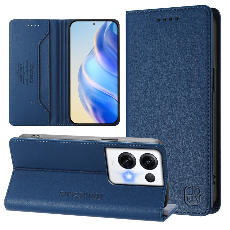 RC01 Dual-Folded Magnetic Suction RFID Leather Phone Case, For OPPO Reno8 Pro 5G Global, For OPPO Reno8 5G, For OPPO A36 4G / A76 4G / A96 4G / K10 4G, For OPPO Find X5 Pro, For OPPO Find X5, For OPPO Reno7 5G Global / Find X5 Lite                     ...