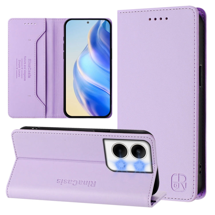 RC01 Dual-Folded Magnetic Suction RFID Leather Phone Case, For OPPO A98 5G / F23 5G India, For OPPO Find X8 Pro, For OPPO A78 5G / A1x 5G, For OPPO Reno8 T 4G, For OPPO Find X6 Pro, For OPPO Find X6, For OPPO A1 Pro 5G / Reno8 T 5G Global              ...