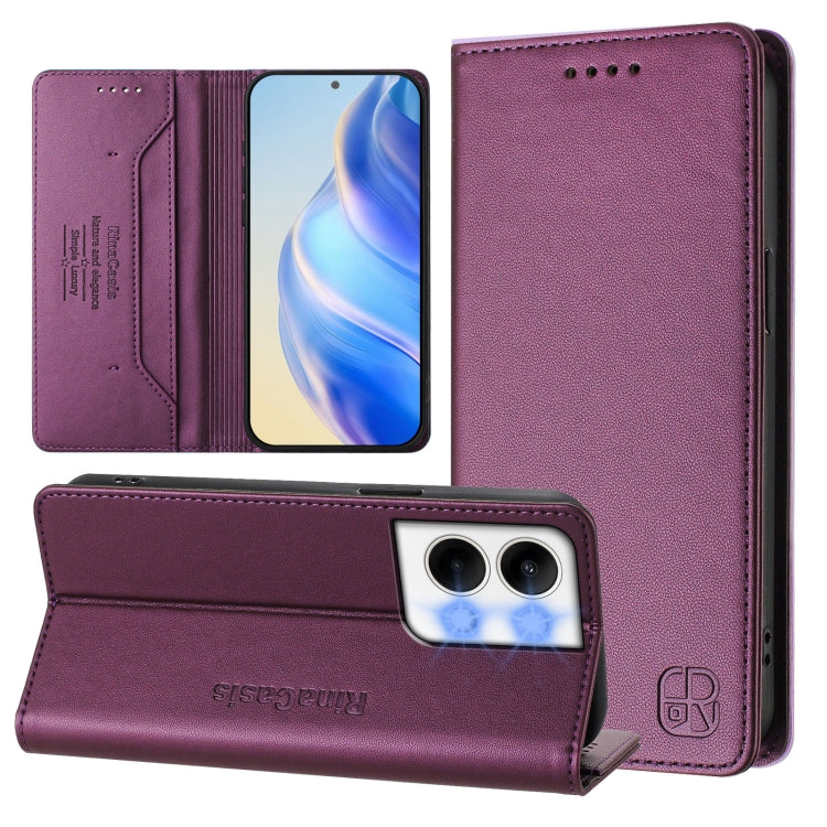 RC01 Dual-Folded Magnetic Suction RFID Leather Phone Case, For OPPO A98 5G / F23 5G India, For OPPO Find X8 Pro, For OPPO A78 5G / A1x 5G, For OPPO Reno8 T 4G, For OPPO Find X6 Pro, For OPPO Find X6, For OPPO A1 Pro 5G / Reno8 T 5G Global              ...