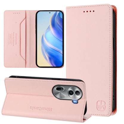 RC01 Dual-Folded Magnetic Suction RFID Leather Phone Case, For OPPO A2 Pro 5G / F27 Pro 5G, For OPPO A60 4G Global, For OPPO A3 Pro 5G Global, For OPPO Reno11 F 5G Global, For OPPO Find X7, For OPPO Reno11 5G Global, For OPPO Reno11 Pro 5G Global      ...