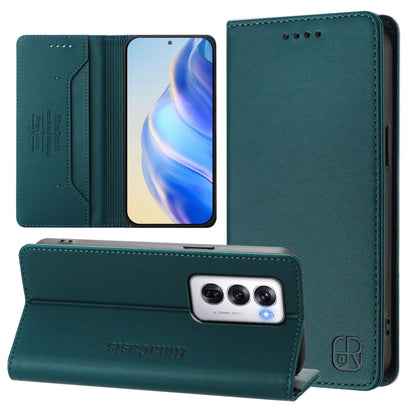 RC01 Dual-Folded Magnetic Suction RFID Leather Phone Case, For OPPO Reno14 Pro 5G Global, For OPPO Reno14 5G Global, For OPPO A5 Pro 5G Global, For OPPO A5 Pro China, For OPPO Find X8, For OPPO A3x 5G / 4G / A3 5G / 4G, For OPPO A80 5G EU / K12x 5G    ...