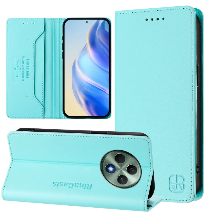 RC01 Dual-Folded Magnetic Suction RFID Leather Phone Case, For OPPO Reno14 Pro 5G Global, For OPPO Reno14 5G Global, For OPPO A5 Pro 5G Global, For OPPO A5 Pro China, For OPPO Find X8, For OPPO A3x 5G / 4G / A3 5G / 4G, For OPPO A80 5G EU / K12x 5G    ...