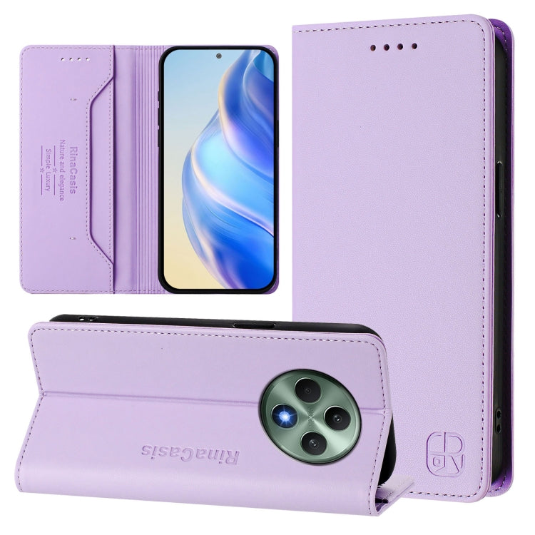 RC01 Dual-Folded Magnetic Suction RFID Leather Phone Case, For OPPO Reno14 Pro 5G Global, For OPPO Reno14 5G Global, For OPPO A5 Pro 5G Global, For OPPO A5 Pro China, For OPPO Find X8, For OPPO A3x 5G / 4G / A3 5G / 4G, For OPPO A80 5G EU / K12x 5G    ...