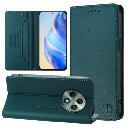 RC01 Dual-Folded Magnetic Suction RFID Leather Phone Case, For OPPO Reno14 Pro 5G Global, For OPPO Reno14 5G Global, For OPPO A5 Pro 5G Global, For OPPO A5 Pro China, For OPPO Find X8, For OPPO A3x 5G / 4G / A3 5G / 4G, For OPPO A80 5G EU / K12x 5G    ...