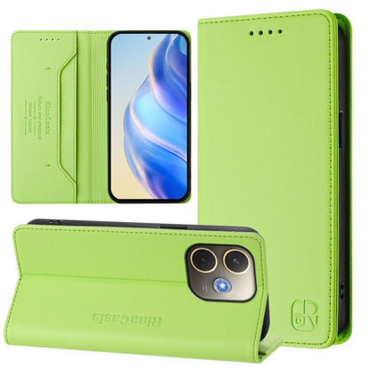 RC01 Dual-Folded Magnetic Suction RFID Leather Phone Case, For OPPO Reno14 Pro 5G Global, For OPPO Reno14 5G Global, For OPPO A5 Pro 5G Global, For OPPO A5 Pro China, For OPPO Find X8, For OPPO A3x 5G / 4G / A3 5G / 4G, For OPPO A80 5G EU / K12x 5G    ...