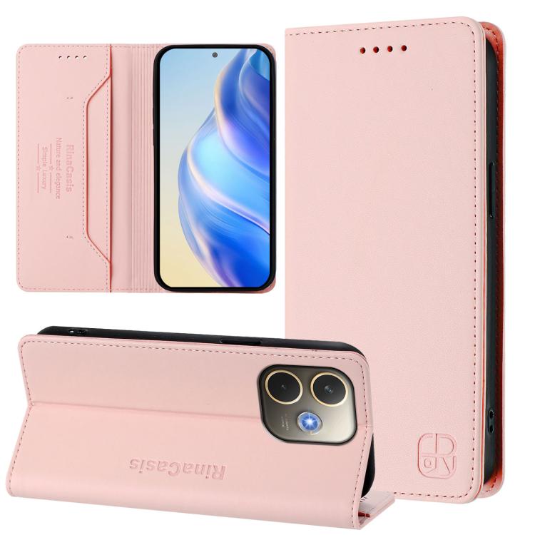 RC01 Dual-Folded Magnetic Suction RFID Leather Phone Case, For OPPO Reno14 Pro 5G Global, For OPPO Reno14 5G Global, For OPPO A5 Pro 5G Global, For OPPO A5 Pro China, For OPPO Find X8, For OPPO A3x 5G / 4G / A3 5G / 4G, For OPPO A80 5G EU / K12x 5G    ...