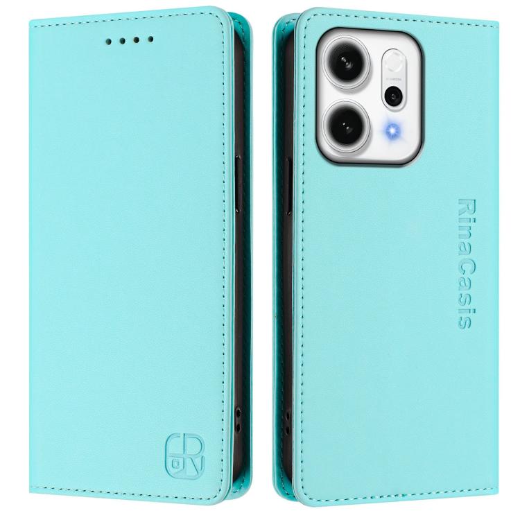 RC01 Dual-Folded Magnetic Suction RFID Leather Phone Case, For OPPO Reno14 Pro 5G Global, For OPPO Reno14 5G Global, For OPPO A5 Pro 5G Global, For OPPO A5 Pro China, For OPPO Find X8, For OPPO A3x 5G / 4G / A3 5G / 4G, For OPPO A80 5G EU / K12x 5G    ...