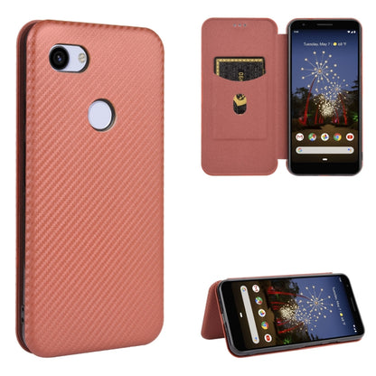 Pink carbon fiber texture magnetic flip phone case with card slot and stand