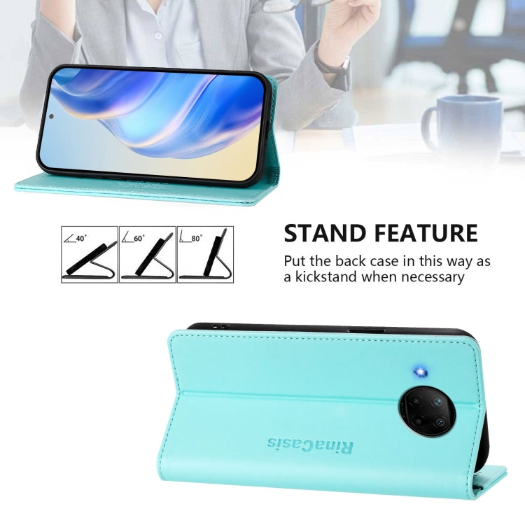 RC01 Dual-Folded Magnetic Suction RFID Leather Phone Case, For Xiaomi Mi 10T Lite 5G, For Xiaomi Mi 10 Lite
