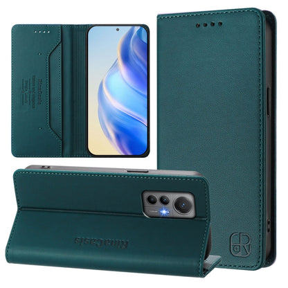 RC01 Dual-Folded Magnetic Suction RFID Leather Phone Case, For Xiaomi 14 Pro 5G, For Xiaomi 14 5G, For Xiaomi 13 Ultra, For Xiaomi Civi 3 5G, For Xiaomi 13 Lite 5G / Civi 2, For Xiaomi 13 Pro 5G, For Xiaomi 13 5G, For Xiaomi 12S Ultra                  ...