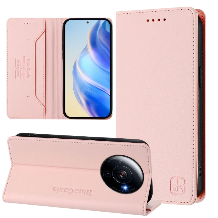 RC01 Dual-Folded Magnetic Suction RFID Leather Phone Case, For Xiaomi 14 Pro 5G, For Xiaomi 14 5G, For Xiaomi 13 Ultra, For Xiaomi Civi 3 5G, For Xiaomi 13 Lite 5G / Civi 2, For Xiaomi 13 Pro 5G, For Xiaomi 13 5G, For Xiaomi 12S Ultra                  ...