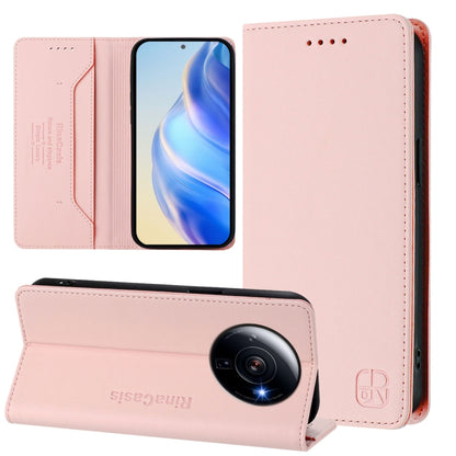 RC01 Dual-Folded Magnetic Suction RFID Leather Phone Case, For Xiaomi 14 Pro 5G, For Xiaomi 14 5G, For Xiaomi 13 Ultra, For Xiaomi Civi 3 5G, For Xiaomi 13 Lite 5G / Civi 2, For Xiaomi 13 Pro 5G, For Xiaomi 13 5G, For Xiaomi 12S Ultra                  ...