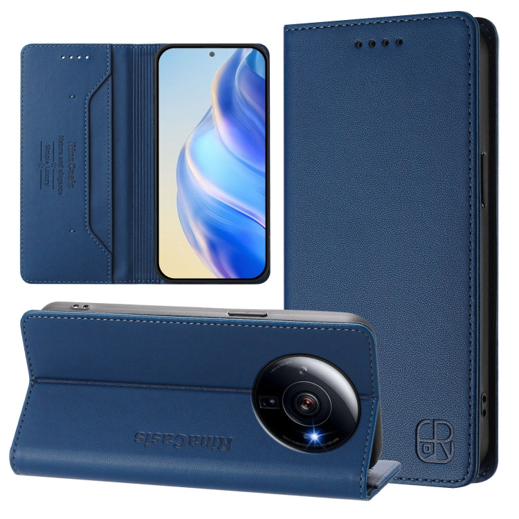 RC01 Dual-Folded Magnetic Suction RFID Leather Phone Case, For Xiaomi 14 Pro 5G, For Xiaomi 14 5G, For Xiaomi 13 Ultra, For Xiaomi Civi 3 5G, For Xiaomi 13 Lite 5G / Civi 2, For Xiaomi 13 Pro 5G, For Xiaomi 13 5G, For Xiaomi 12S Ultra                  ...