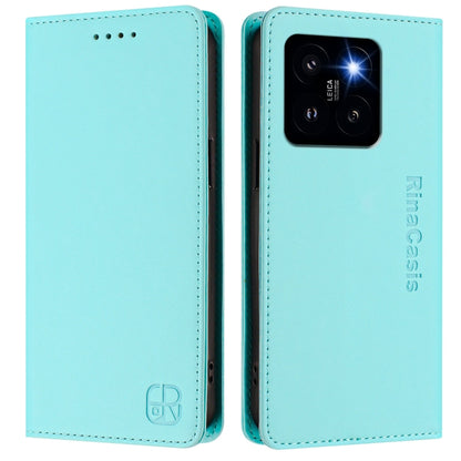 RC01 Dual-Folded Magnetic Suction RFID Leather Phone Case, For Xiaomi 14 Pro 5G, For Xiaomi 14 5G, For Xiaomi 13 Ultra, For Xiaomi Civi 3 5G, For Xiaomi 13 Lite 5G / Civi 2, For Xiaomi 13 Pro 5G, For Xiaomi 13 5G, For Xiaomi 12S Ultra                  ...