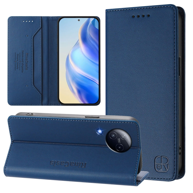RC01 Dual-Folded Magnetic Suction RFID Leather Phone Case, For Xiaomi 14 Pro 5G, For Xiaomi 14 5G, For Xiaomi 13 Ultra, For Xiaomi Civi 3 5G, For Xiaomi 13 Lite 5G / Civi 2, For Xiaomi 13 Pro 5G, For Xiaomi 13 5G, For Xiaomi 12S Ultra                  ...